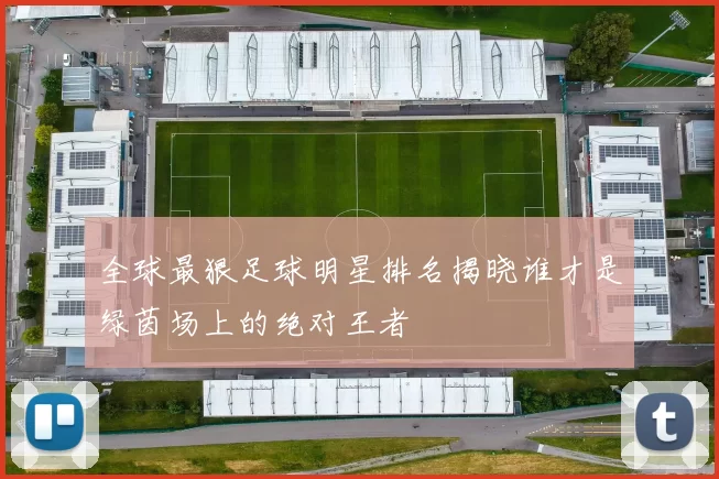全球最狠足球明星排名揭晓谁才是绿茵场上的绝对王者