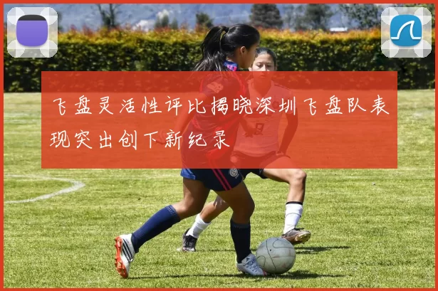 飞盘灵活性评比揭晓深圳飞盘队表现突出创下新纪录